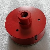 Cloche de diamant brasée sous vide M14, 16/68mm, outils de coupe pour travailler les mèches/carreaux