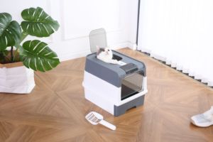 Katlanabilir PP Evcil Hayvan Tuvaleti Taşınabilir Katlanabilir Kedi Tuvaleti Ev ve Seyahat İçin - Product Image 2