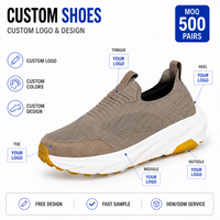 Chaussures de créateur en maille respirante pour hommes, baskets décontractées à enfiler, semelle souple antidérapante, légères, pour la marche estivale