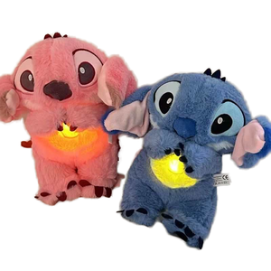 JM Nuevo Peluche de Nutria Súper Suave, Material de Felpa PP, Algodón, Sonido Relajante, Orejas Móviles, Luminoso, Unisex, para Bebés y Niños - Product Image 1