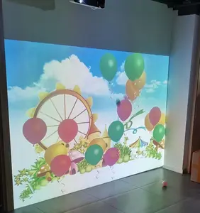2024 핫 세일 볼 게임 대화 형 매직 프로젝션 3D 벽과 벽 어린이 놀이 테마 파크