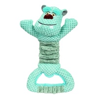 Animal en peluche le plus populaire pour chien Jouet interactif et de mouvement grinçant pour le tir à la corde et le mâcher