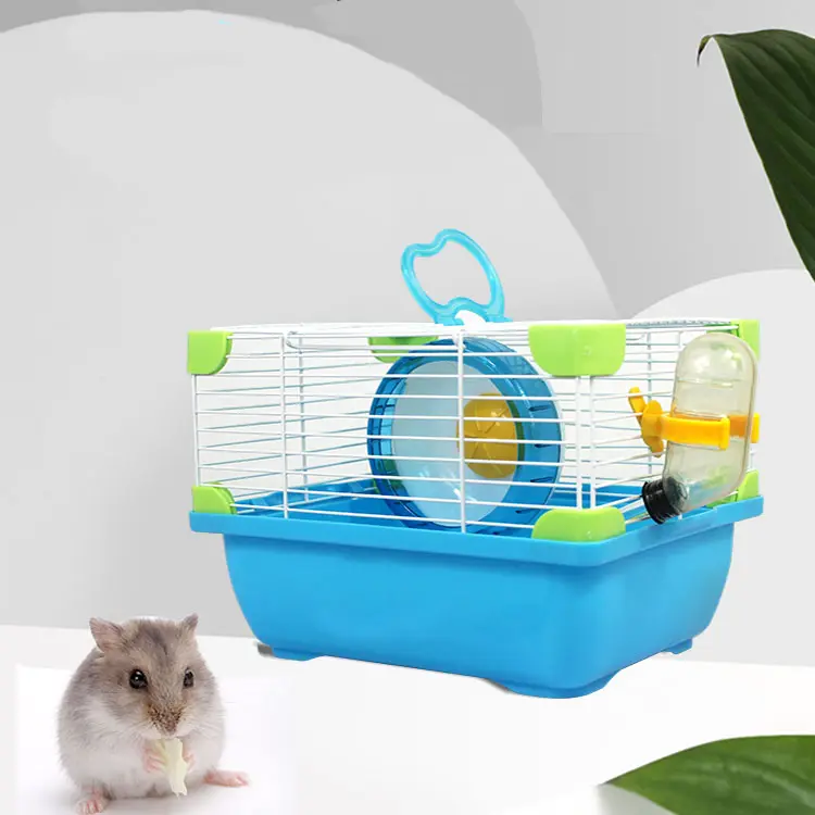 En gros Offre Spéciale nouvelle conception en plastique fer maille hamster cage reptile animal écureuil boîte cochon d'inde cage