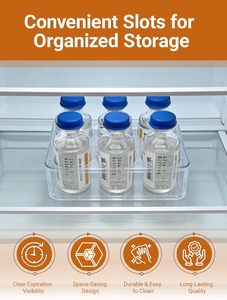 Wholesale 3ml 5ml 7ml 10ml PP <b>Plastic</b> Storage Vial Peptide <b>Box</b> Transparent Freeze-Dried Vaccine Packaging for Glass Jars Storage - Product Image 2