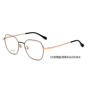 Großhandel <span class=keywords><strong>FLRY</strong></span> 925 Tiermuster Vollrand-Metallbrille im Punk-Stil für Herren mit Glaslinsen zum Lesen Schnelle Lieferung - Product Image 5