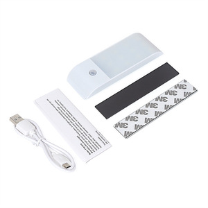 Usb Charging <b>Sensor</b> <b>Led</b> Night <b>Light</b> Rectangle Warm White Cabinet Wall <b>Light</b> For Bedroom Kitchen - Product Image 3