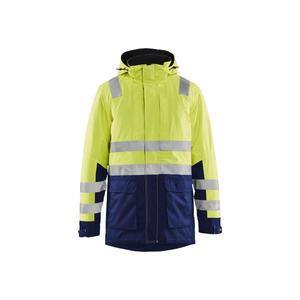 BLAKLADER - 4495198733894XL Parka d'hiver Hi-vis Jaune/Bleu marine-EAN 7330509071007 HI-VIS WORKWEAR - Product Image 1