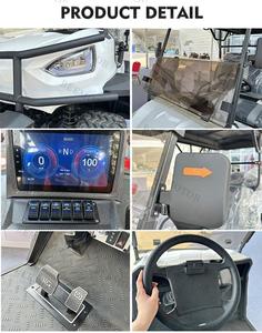 OEM 2 Seater <b>Foldable</b> Golf Car 48V Lithium Battery <b>Cart</b> High Range Offers up to 90km Range for Extended Use. Steel Frame Welded - Product Image 5