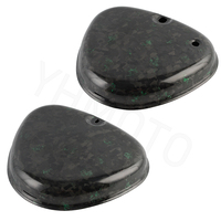 Cache-batterie carré en fibre de carbone forgée colorée pour Simson S51 S50 S70 1975 1990