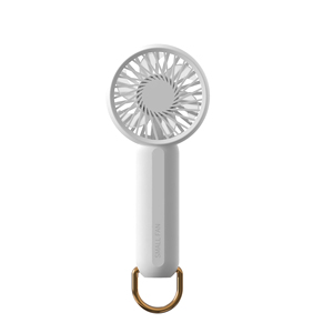 Mini Ventilador Portátil de Alta Potencia, Recargable por USB, con Base Plegable y Mosquetón para Exteriores - Product Image 1