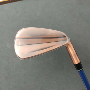 7pcs Chất lượng cao đồng màu đồng giả mạo mô hình Câu lạc bộ Golf Irons thiết lập 4-9P R/S Graphite/Thép trục headcovers miễn phí - Product Image 1