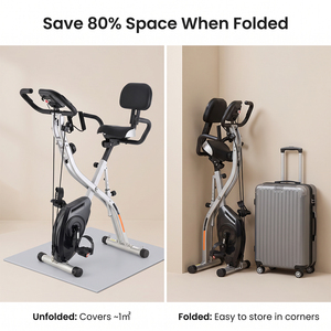 Riemengetriebenes Magnetwiderstands-Heimtrainer mit Bildschirm für Indoor-Training - Product Image 4