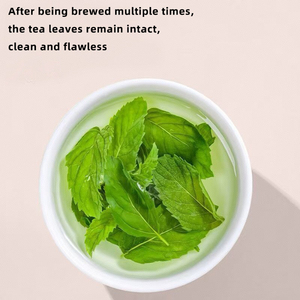 Té de Menta Verde Herbal 100% Natural al por Mayor, Procesado Fresco, Empacado a Granel, Té Adelgazante, Hoja de Menta Seca - Product Image 6