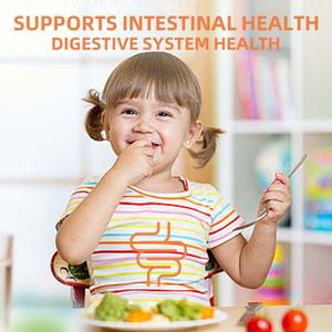 2-en-1 Prébiotiques quotidiens pour enfants + Probiotiques Supplément de soutien immunitaire à base d'enzymes pour la santé digestive - Product Image 2