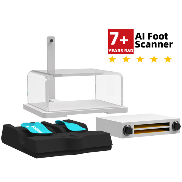 Portable Foot Scanner for Shoe Stores-Orthopedic Insoles Machine with 3D Foot Detection USB Interface in Stock