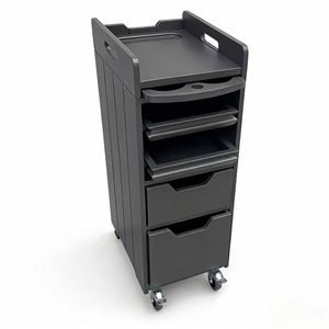 Chariot de rangement pour salon de coiffure, armoire à outils spéciale pour salon de coiffure, étagère de salon de coiffure, armoire à miroir avec tiroirs - Product Image 1