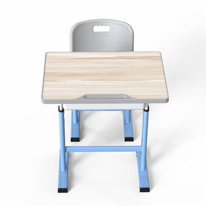 โต๊ะและเก้าอี้เรียบง่ายสำหรับฝึกเด็กอายุ6-18ปี - Product Image 3