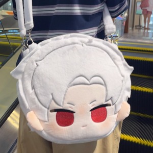 40CM Love and Deepspace Qinche Qin <span class=keywords><strong>Che</strong></span> Cat Ear Kawaii Character Collection Doll Anime juguetes de peluche bolsa de felpa bolso de hombro - Product Image 3