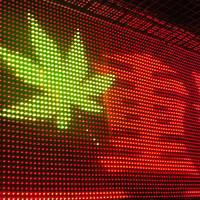 Écran LED flexible en maille, éclairage de bar et de lounge de nuit, lumières Fresnel RGB, indice de protection IP67, CRI élevé 95, dimmable, 2400 nits, DC 12V