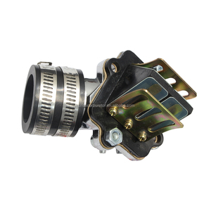 Junta de admisión racing para <span class=keywords><strong>Yamaha</strong></span> <span class=keywords><strong>JOG</strong></span> <span class=keywords><strong>50</strong></span> 90 BWS100 Minarelli scooter 2 tiempos adaptador PWK válvula reed - Product Image 3