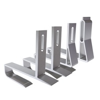 Système de support de montage de rail de panneau solaire résidentiel Crochet de toit en tuile en acier inoxydable solaire
