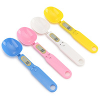 Balance à cuillère pratique Cuillère à mesurer rechargeable USB Balance de cuisine domestique Mini balance électronique 500g/0.1g
