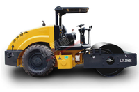 Rouleau compacteur hydraulique monobloc de 8 tonnes LTS306H pour travaux de construction
