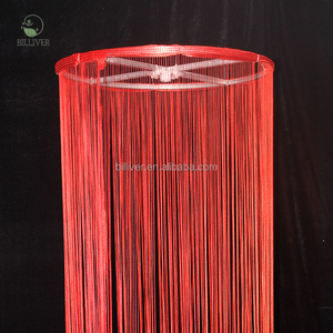 2024 nuevas decoraciones de techo de boda cortinas de cuerda brillante y cortinas decoración para boda evento cortina de flecos - Product Image 2