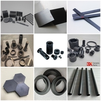 Résistant aux hautes températures 1700 ° Pièces en bande de carbure de silicium usinées CNC pour applications industrielles Carbure de silicium