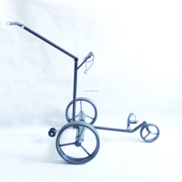 Chariot de golf électrique au lithium, chariot de golf électrique léger en carbone, design pliable pour coffre de voiture