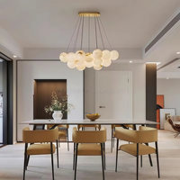 Lustres en albâtre sur mesure, style décoratif moderne, pour hôtels, villas, duplex, bureaux de vente, emballage personnalisable