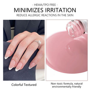 Hema Free High Pigment Esmalte gel de uñas en negro y de color Barniz de gel UV <span class=keywords><strong>semipermanente</strong></span> <span class=keywords><strong>para</strong></span> <span class=keywords><strong>manicura</strong></span> americana Pintura en gel de uñas - Product Image 2