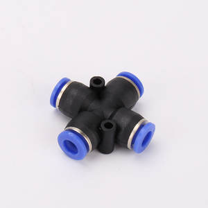 Tube endotrachéal à connexion rapide PZA et canule en forme de croix à quatre voies PZA-04TSPZA-06-08-10-12-16-14 Pièces pneumatiques - Product Image 4