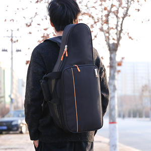 Estuche para Saxofón Alto Mi Bemol, Ligero, de Material Oxford, Funda Protectora Gruesa para Instrumento, Espacio para Partituras - Product Image 3