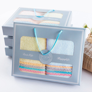 Ensemble de serviettes en coton épais avec forte absorption d'eau Serviette universelle pour adultes et enfants Serviette unie douce pour la peau - Product Image 3