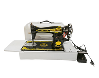 Machine à coudre domestique mini JA2-1, neuve, à aiguille simple, alimentation manuelle, mécanisme robuste, moteur à lit plat avec point de chaînette.