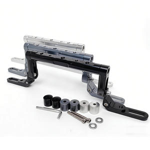 Rallonges de rétroviseurs pour véhicules à installation rapide, rétroviseurs de guidon, <span class=keywords><strong>scooter</strong></span>, moto, barre d'équilibre modifiée - version surélevée - Product Image 5