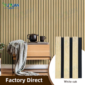 Ouyuan giảm tiếng ồn công nghệ gỗ Veneer <span class=keywords><strong>Acoustic</strong></span> tấm Tường cho nhà văn phòng xây dựng - Product Image 3