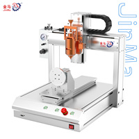 Distributeur de colle industrielle programmable à double station et tête unique Leadshine Motor pour colle thermofusible