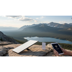 Solution d'antenne numérique Starlink Mini X en aluminium et plastique pour la vie nomade en camping-car et le camping - Product Image 5