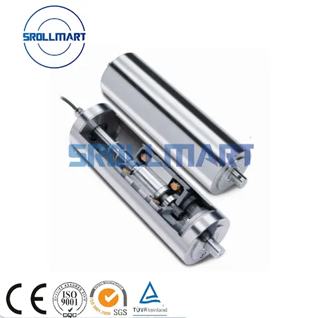 Dễ dàng để cài đặt trống con lăn 220V 380V AC 24V 48V DC trống động cơ động cơ điện băng tải con lăn