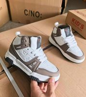 Baskets montantes décontractées pour enfants, antidérapantes, pour garçons et filles, avec plateforme et doublure en maille, vente en gros de chaussures pour enfants