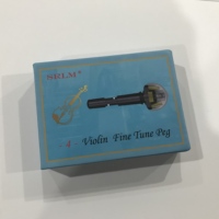 Kit de chevilles de réglage mécaniques pour violon de haute qualité en ABS et métal