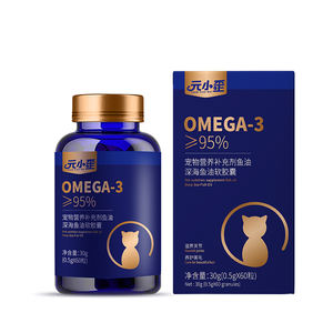 Cápsulas de Óleo de Peixe para Animais de Estimação por Atacado para Distribuidores - Omega-3 95% DHA+EPA 90% Saúde da Pele e Pelagem para Todas as Raças em Grande Quantidade - Product Image 5