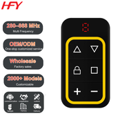 Télécommande universelle multifréquence 8-en-1, télécommande radio pour portail, porte de garage