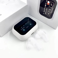 Écouteurs Intra-Auriculaires A15 Pro TWS ANC Sans Fil Bluetooth Écran Tactile Affichage Numérique Batterie Réduction de Bruit Casque Gaming