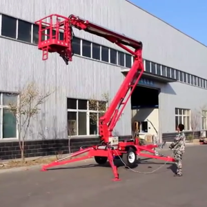 Plateforme élévatrice à flèche remorquable PLK de 10 à 20 m, plateforme de travail de 10 m pour les travaux <span class=keywords><strong>d</strong></span>'entretien - Product Image 6