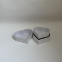 Boîte Cadeau Fleurie de Haute Qualité avec Couvercle en PVC Transparent, Lot de 3 Pièces, Boîte à Fleurs, Boîte Souvenir, Boîte d'Anniversaire, Boîte à Bonbons