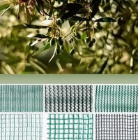 Tunesië Griekenland Italië Bulgarije Olijvenoogstnetten 6x10 3x5m 70gsm 85gsm 90gsm JC004