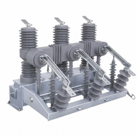 Disjoncteur à vide extérieur 12 kV ZW32 en acier inoxydable monté sur poteau avec interrupteur de déconnexion et relais de réenclenchement automatique intelligent IEC
